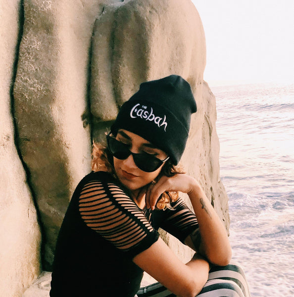 Embroidered Beanie